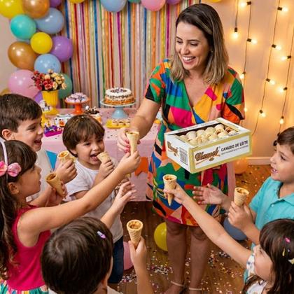 Imagem de Canudos De Doce De Leite Caixa 50un 1,5kg Clamel Festa