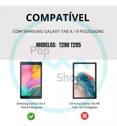 Imagem de Capa 360 Giratória Tablet Samsung Galaxy Tab A 8.0 Pol T295