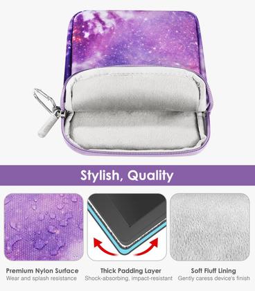 Imagem de Capa Acolchoada MoKo para Tablet e E-reader de 6 a 7 Polegadas - Roxa
