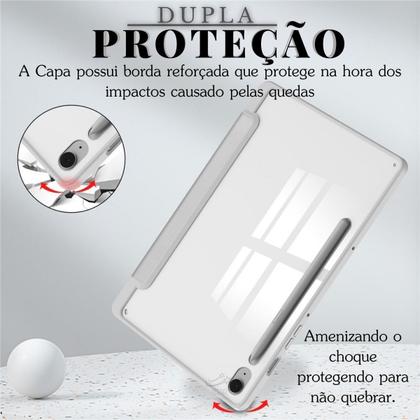Imagem de Capa Acrílico c/ Slot p/ Tablet Samsung S9 FE 10.9 X516 ul