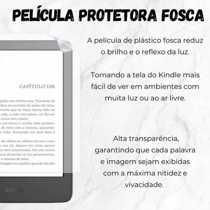 Imagem de Capa Acrílico Com Alça Para Kindle 11 6.0 C2V2L3 + Película
