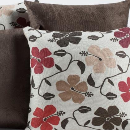 Imagem de Capa Almofada Decorativa Jacquard com Ziper 4 unidades