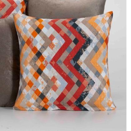 Imagem de Capa Almofada Decorativa Jacquard com Ziper 4 unidades