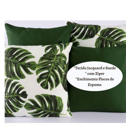 Imagem de Capa Almofada Decorativa Jacquard com Ziper 4 unidades