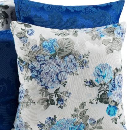 Imagem de Capa Almofada Decorativa Jacquard com Ziper 4 unidades