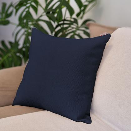 Imagem de Capa Almofada Luxo 50 x 50cm Santorini Suede Texturizado Com Ziper
