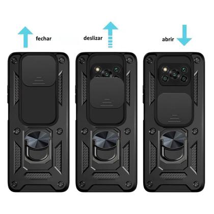 Imagem de Capa Anti impacto/Anti shock para Xiaomi Poco X3, X3NFC e X3PRO com proteção para câmera