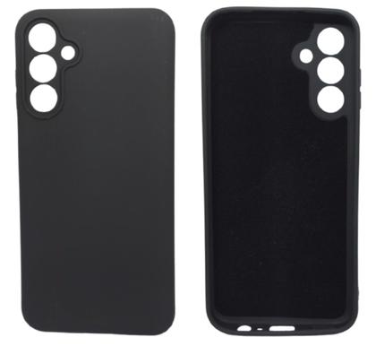 Imagem de Capa Anti Impacto Aveludada Preta Para Galaxy A15 M15