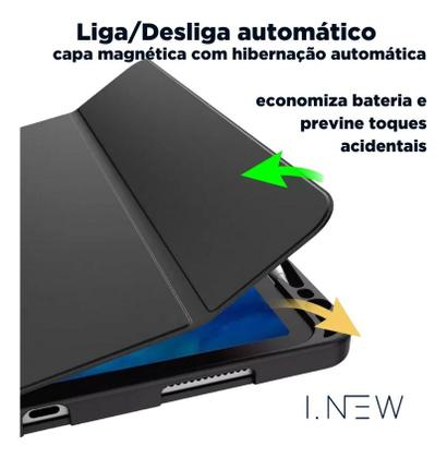 Imagem de Capa Anti Impacto Para iPad 11a 2025 A16 Suporte Para Pencil