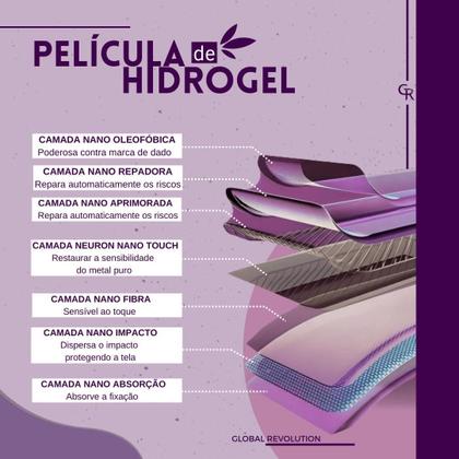 Imagem de Capa Anti Impacto Para Motorola Moto G35 + Pelicula Hidrogel