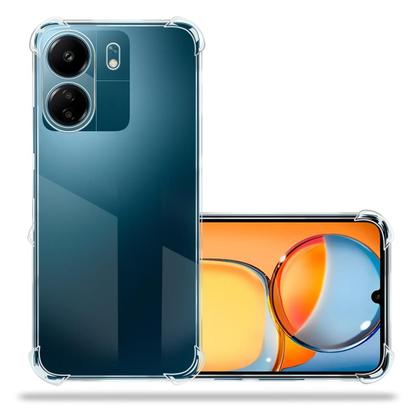 Imagem de Capa anti impacto transparente Compativel Para Redmi 13C 6.74  - Luiza Cell25