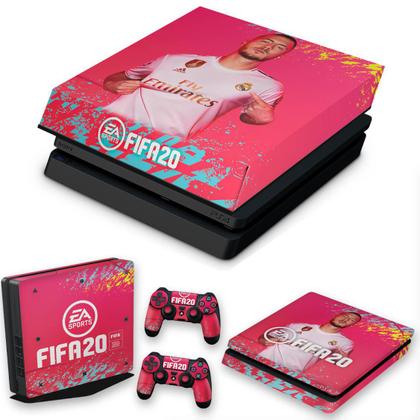 Imagem de Capa Anti Poeira e Skin Compatível PS4 Slim - Fifa 20