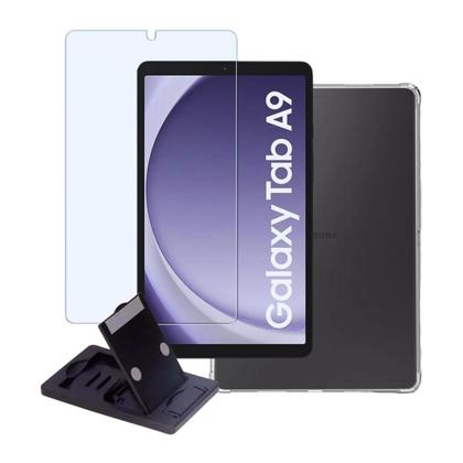 Imagem de Capa antiqueda Transparente P/ Samsung Galaxy Tab A9 Tela de 8.7" + Película