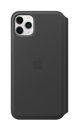 Imagem de Capa Apple Leather Folio para iPhone 11 Pro Max - preta