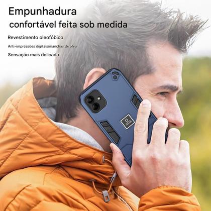 Imagem de Capa Armadura Para Samsung Galaxy A26 com Película Cerâmica