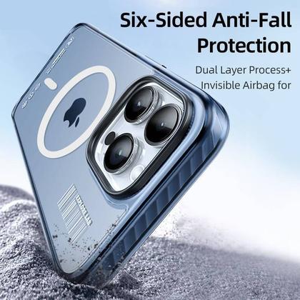 Imagem de Capa ARMOR SHIELD Magsafe da ROCK  Compativel com IPHONE 15 Pro 6.1