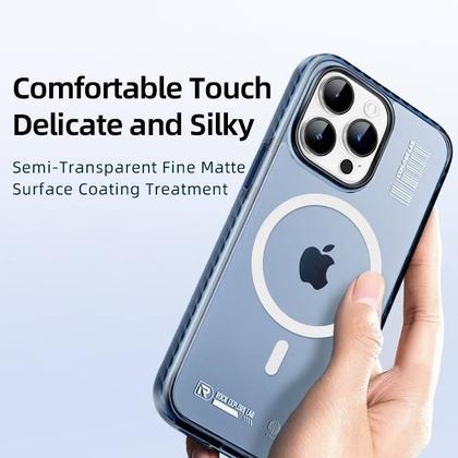 Imagem de Capa ARMOR SHIELD Magsafe da ROCK  Compativel com IPHONE 15 Pro 6.1