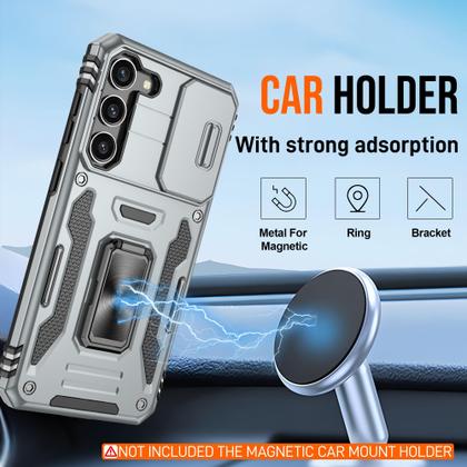 Imagem de Capa ATUMP para Galaxy S23 de 6,1 polegadas à prova de choque, cinza