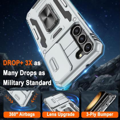 Imagem de Capa ATUMP para Galaxy S23 de 6,1 polegadas à prova de choque, cinza