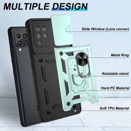 Imagem de Capa ATUMP para Samsung Galaxy A42 5G com 2 protetores HD