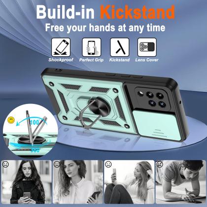 Imagem de Capa ATUMP para Samsung Galaxy A42 5G com 2 protetores HD