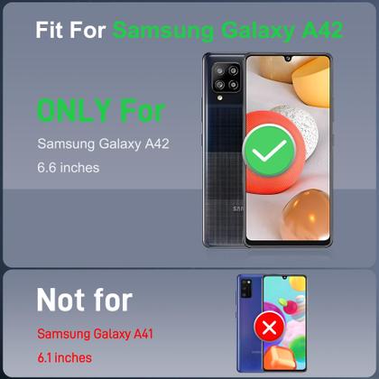 Imagem de Capa ATUMP para Samsung Galaxy A42 5G com 2 protetores HD