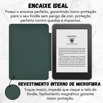 Imagem de Capa Auto Sleep Acrílico Para Kindle 11 C2V2L3 + Película
