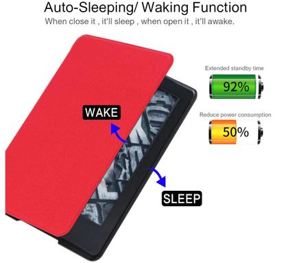 Imagem de Capa Auto Sleep Apoio Elástico Para Kindle Básico 10 J9G29R