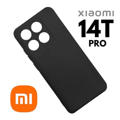 Imagem de Capa Aveludada Compatível Xiaomi 14T Pro + Película Hidrogel
