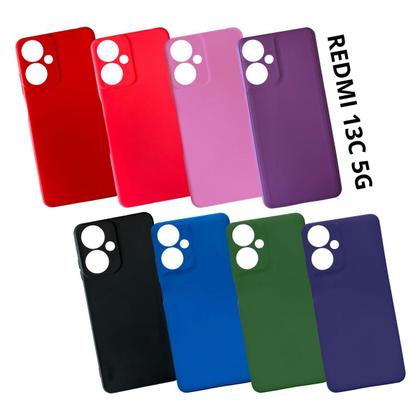 Imagem de Capa  Aveludada + Película de Hidrogel Para Redmi 13c 5G