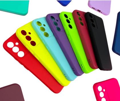 Imagem de Capa Aveludada + Película Vidro Compatível Para Samsung A35