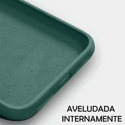Imagem de Capa Aveludada Silicone Anti Impacto Compativel Com iPhone 15 Pro
