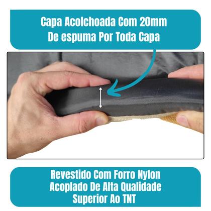 Imagem de Capa Bag Mochila Top Super Luxo P/ Sax Reto Soprano Clarinet
