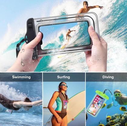 Imagem de Capa Bolsa A Prova Dágua Impermeável Universal Para Celular