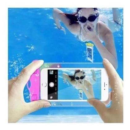 Imagem de Capa Bolsa A Prova Dágua Impermeável Universal Para Celular