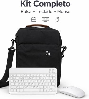 Imagem de Capa Bolsa Bag + Teclado Trackpad Para Samsung S11 - 11 X730 Tab A11 A11 Plus A9 A9 Plus S10 S10 Lite Readmi Pad Se Todo