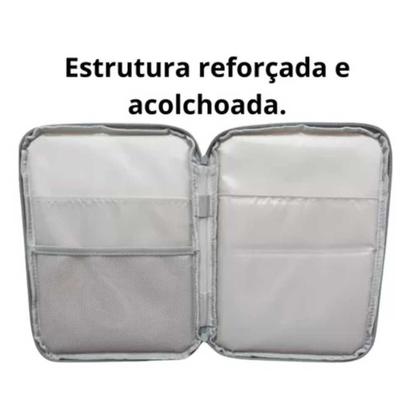 Imagem de Capa Bolsa Com Teclado E Mouse Para Galaxy Tab S6 Lite