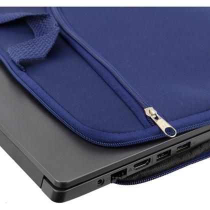 Imagem de Capa Bolsa Maleta De Notebook com Alça Reforçada e Compartimento Frontal para Acessórios Pratica Leve