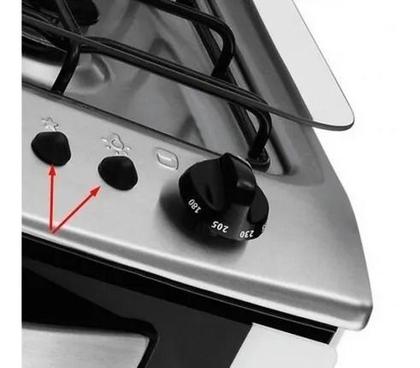 Imagem de Capa Borracha Do Botão Luz E Acendimento Fogão Electrolux