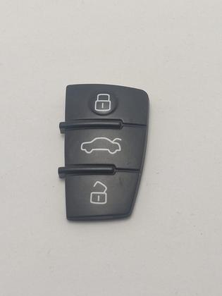 Imagem de Capa Botão Borracha Keypad Chave Aud A3 A4 A1 TT Q3 Q5 Q7 2006 2007 2008 2009 2010 2011 2012 2013 3 Botoes