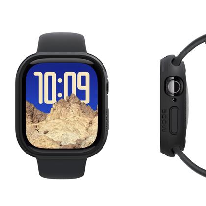 Imagem de Capa Bumper Elkson compatível com Apple Watch 46 mm preta