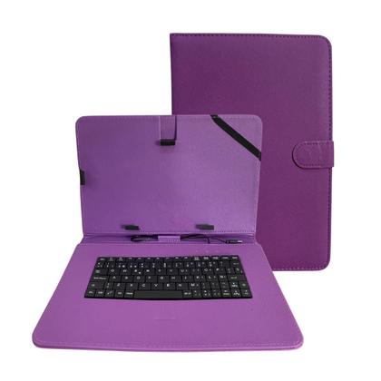 Imagem de Capa c/Teclado Embutido para Tablet 10" Galaxy Tab A9+ Plus - Capa Protetora com Teclado Embutido
