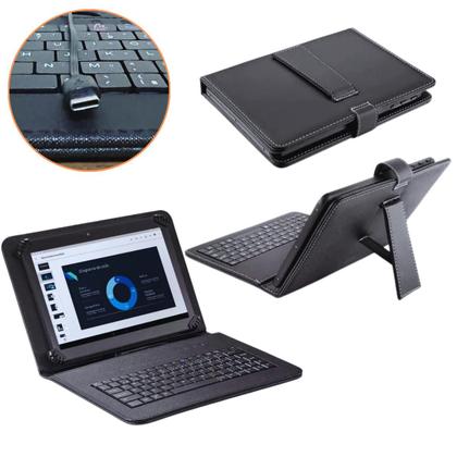 Imagem de Capa c/Teclado + Mouse +Mouse Pad p/Tablet A9 8,7 Polegadas