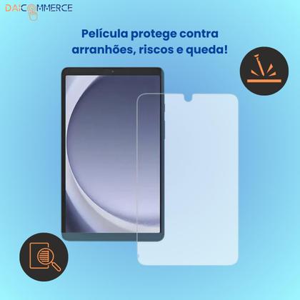 Imagem de Capa c/ Teclado P/ Tablet Samsung Galaxy A9 tela 8.7 + Mouse Bluetooth