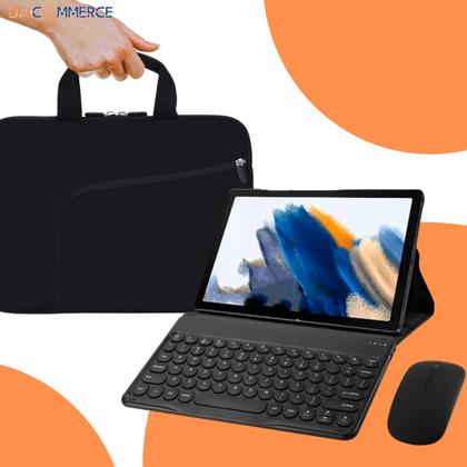 Imagem de Capa C/ Teclado Película Mouse Para Tablet Tab A9 Plus X210