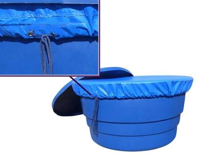 Imagem de Capa Caixa de Água Redonda 2000 Litros Proteção Contra Sujeira e Dengue