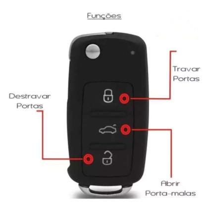 Imagem de Capa Canivete Gol G6 3 Botoes