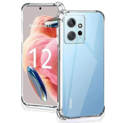 Imagem de Capa Capinha Anti Impacto Transparente Para Xiaomi Redmi Note 12 4G