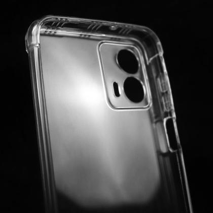 Imagem de Capa Capinha Anti Impacto Transparente + Película De Ceramica Para Moto G53 Xt2335 6.5