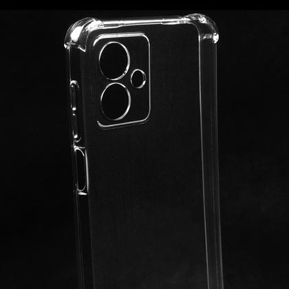 Imagem de Capa Capinha Anti Impacto Transparente + Película De Hydrogel HD Para Moto G14 Xt2341 6.5